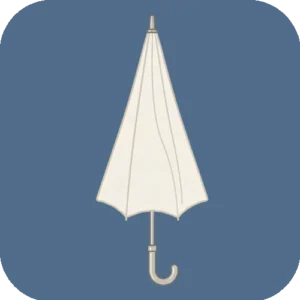 PARAGUAS ESTANDAR con frases de la terreta